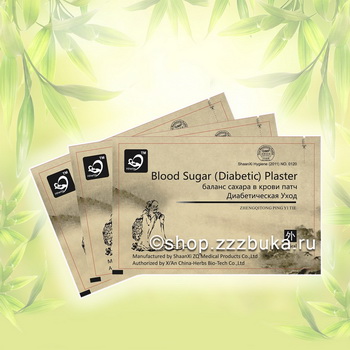 Пластырь от диабета Blood Sugar: облегчает симптомы при диабетической нейропатии (боль, затрудненное дыхание, частое мочеиспускание, онемение)